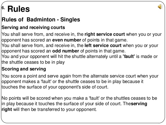Badminton Rules Doubles Pdf Skieyan